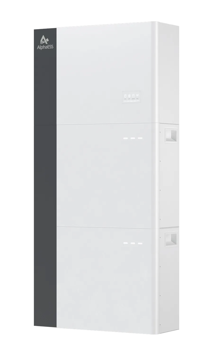 De modules en de omvormer van de AlphaESS SMILE-G3