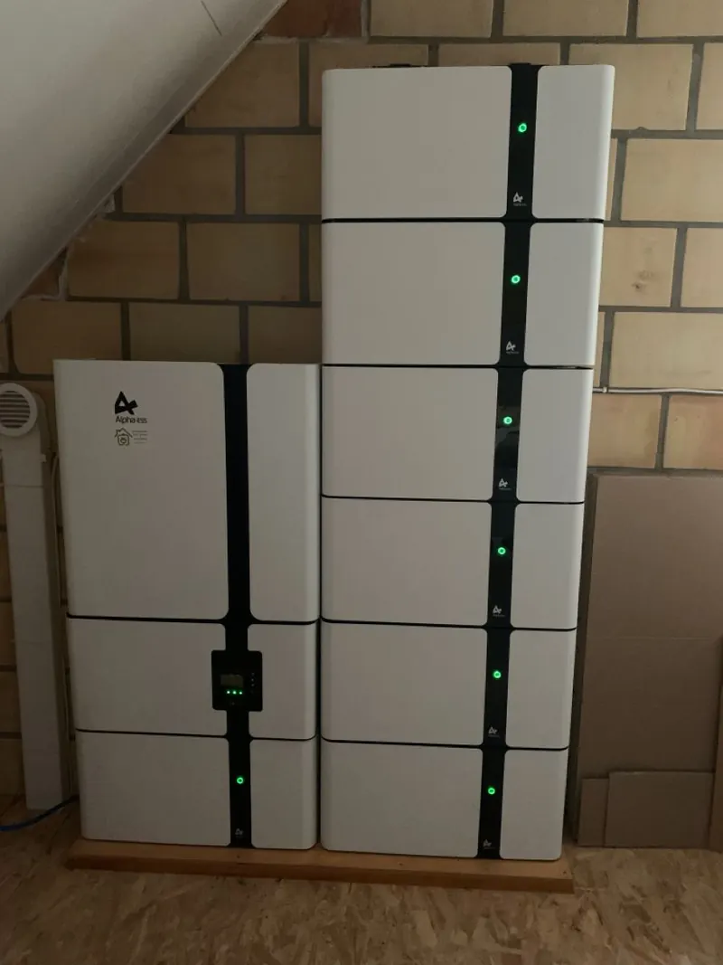 AlphaESS SMILE-G3 geplaatst: technische ruimte