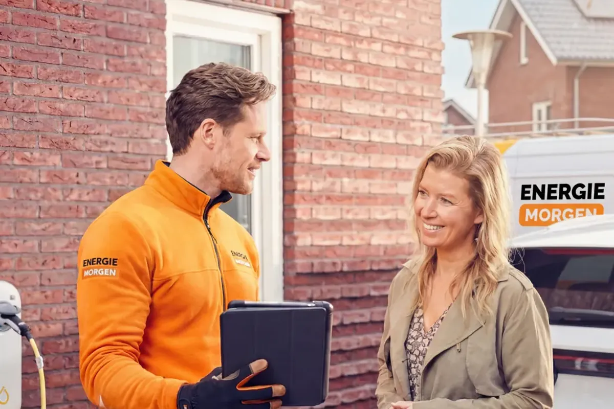 Adviseur van Energie Morgen bij een woning