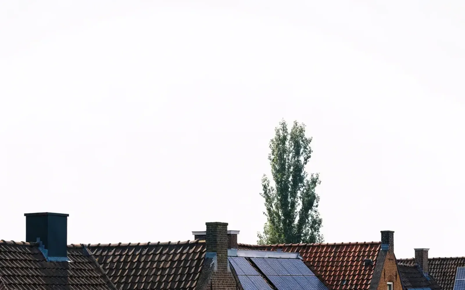Dutch home with solar panels