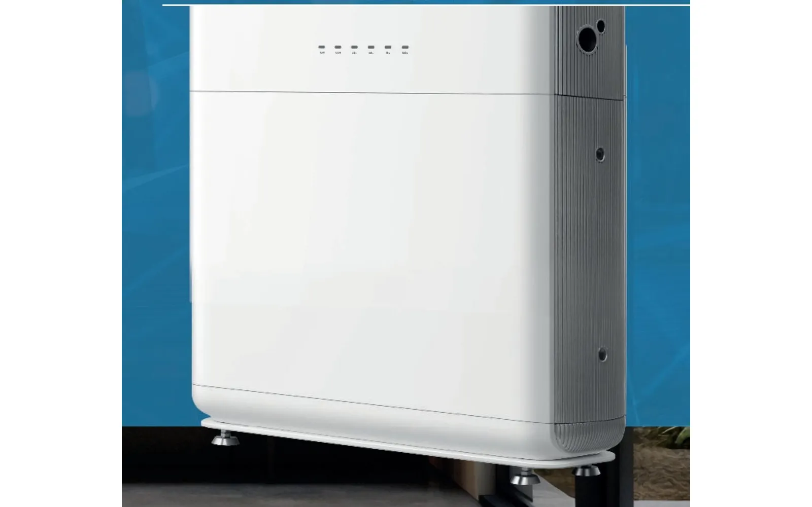 Woning met zonnepanelen en een thuisbatterij