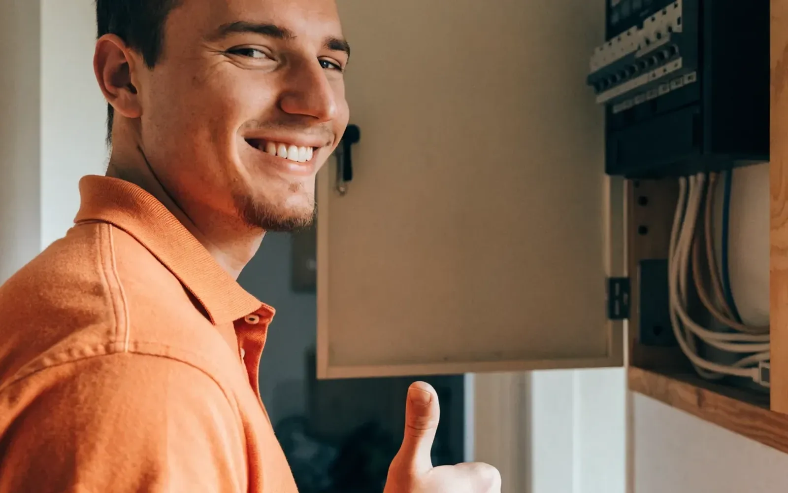 Woning met zonnepanelen en een thuisbatterij