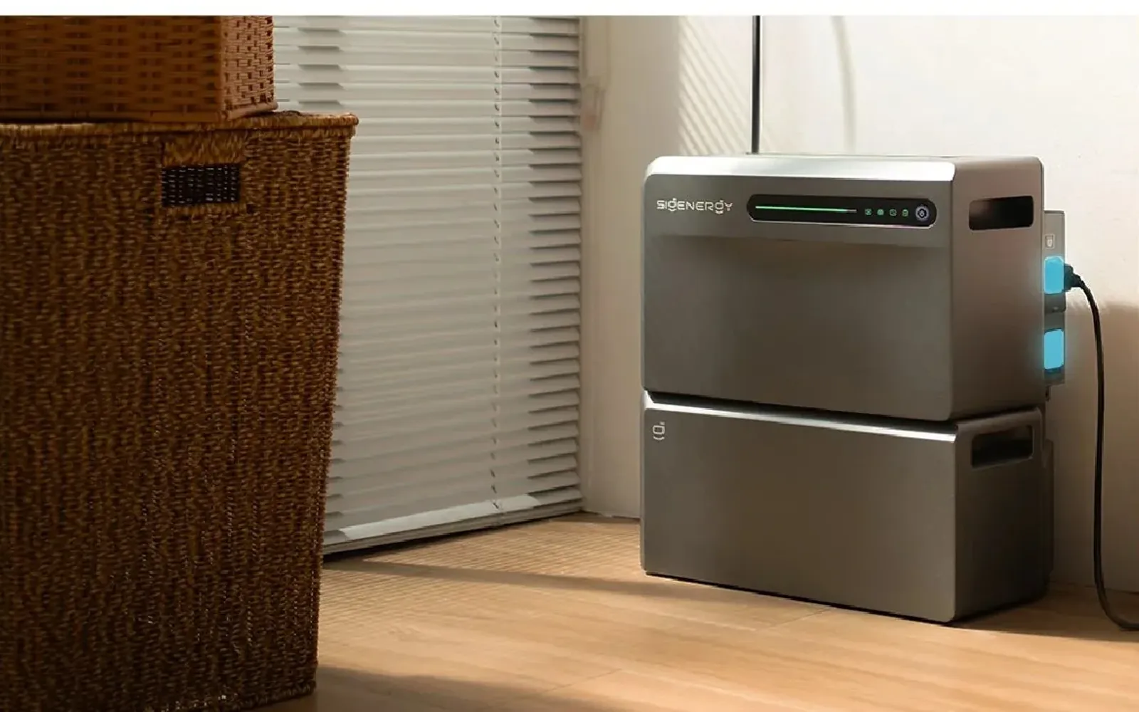 Woning met zonnepanelen en een thuisbatterij