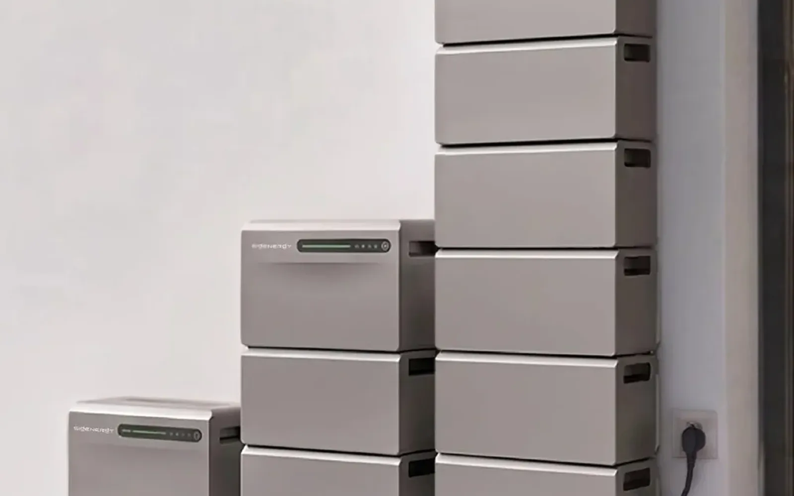 Woning met zonnepanelen en een thuisbatterij