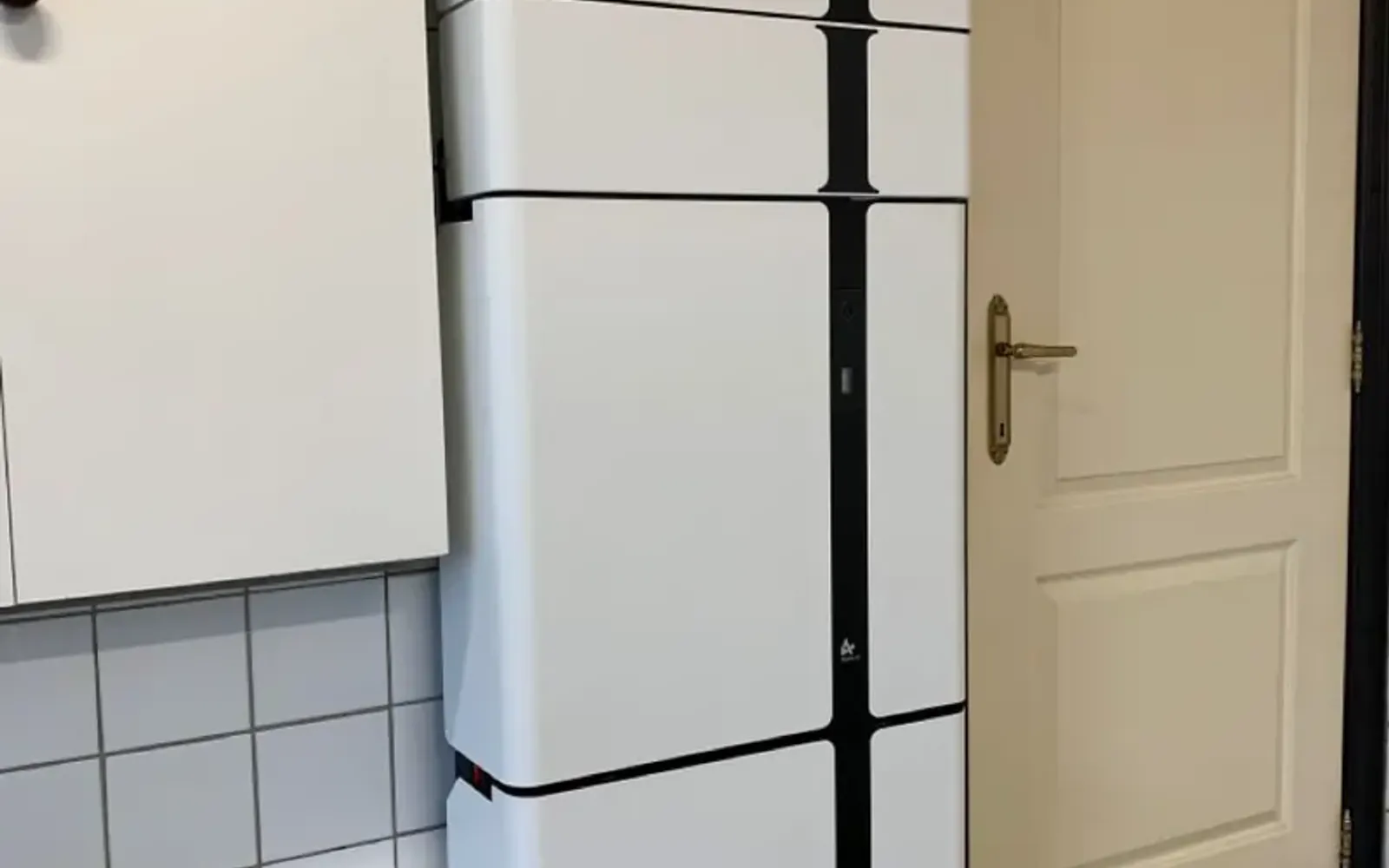 Woning met zonnepanelen en een thuisbatterij
