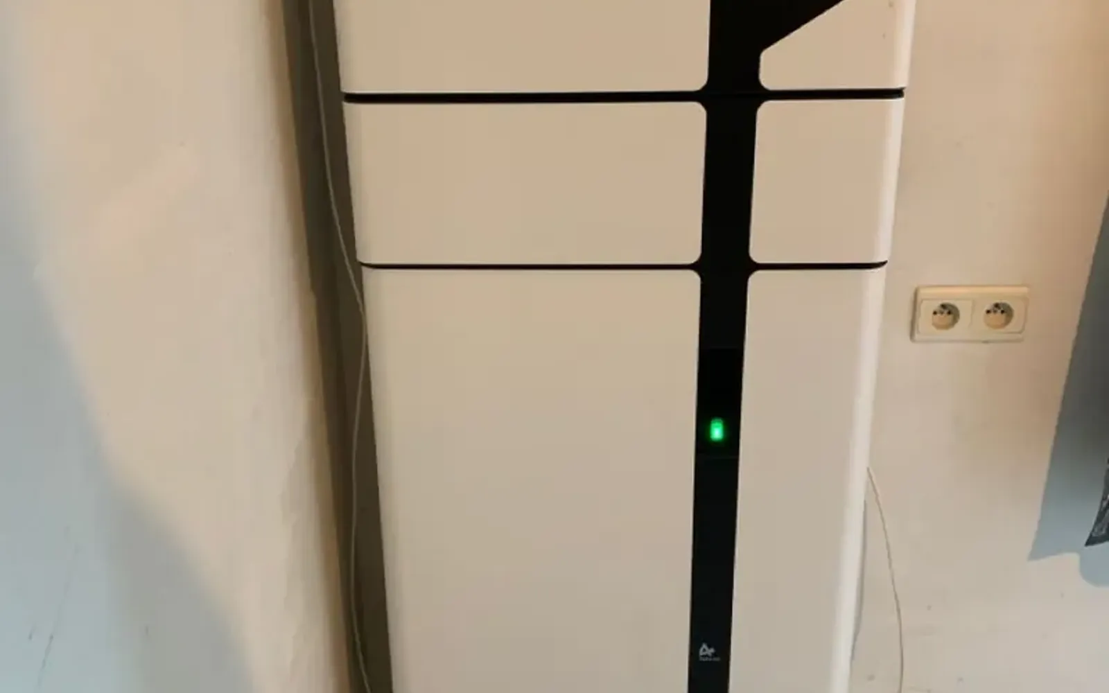 Woning met zonnepanelen en een thuisbatterij