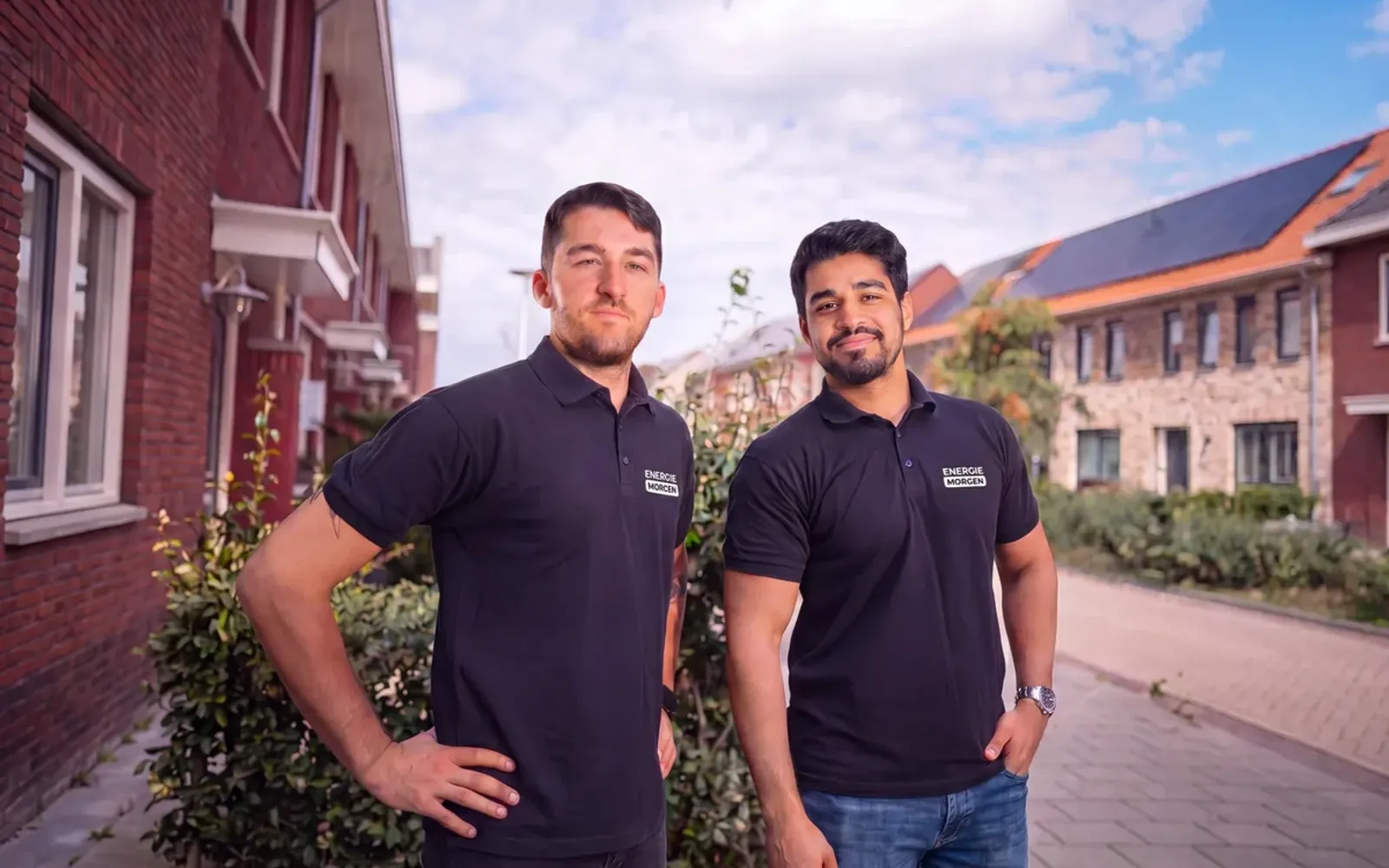 Woning met zonnepanelen en een thuisbatterij