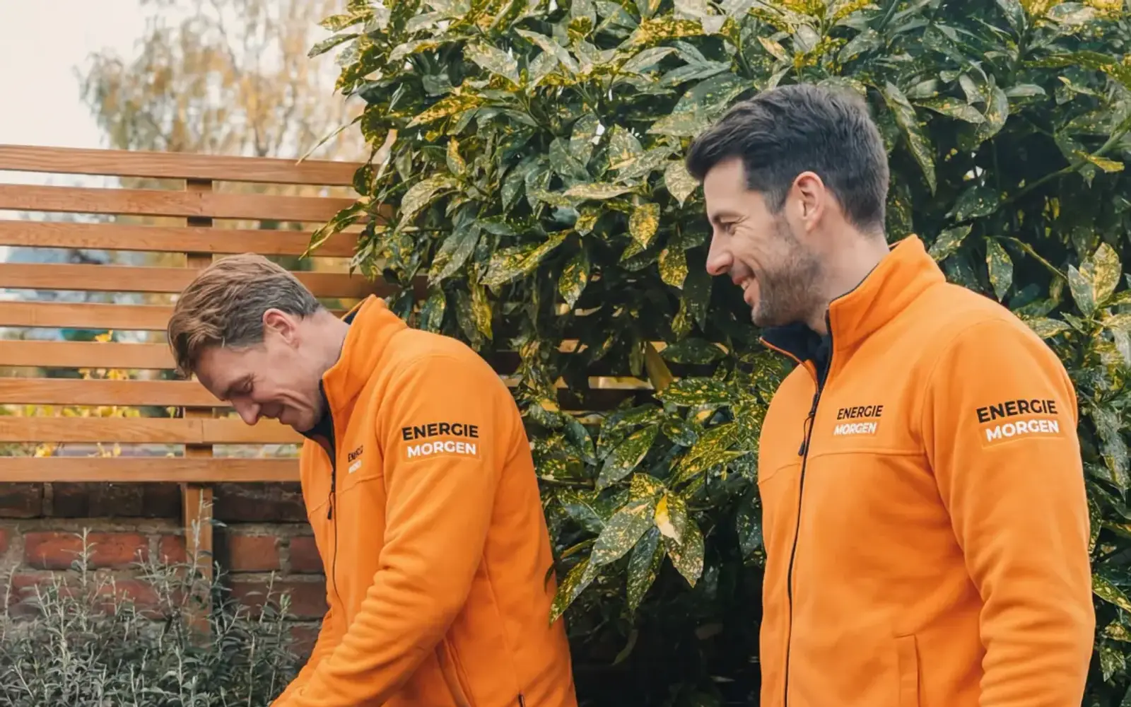 Warmtepomp bij een woning in de winter