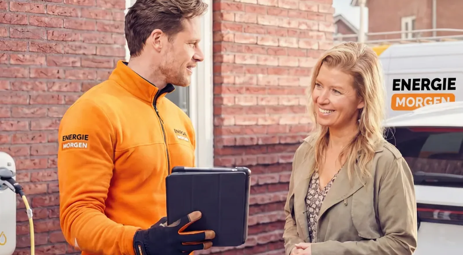 Adviseur van Energie Morgen bij een woning