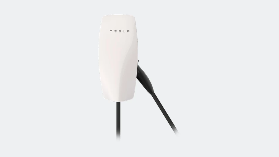 Tesla Wall Connector met vaste laadkabel